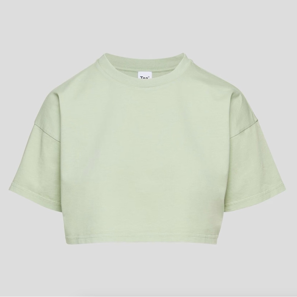 TNA Light Green Laid Back T-shirt